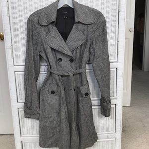 Takara Linen and Cotton Spring salt/pepper coat